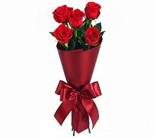 Букет 5 Красных роз Эдлесс Лав #REPLACE_PRED# Полярных Зорях