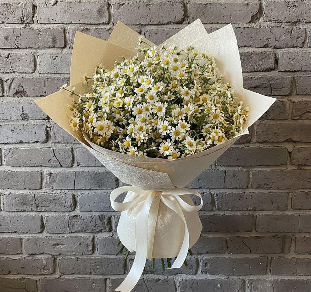 Букет цветов из: Ромашки в Полярных Зорях