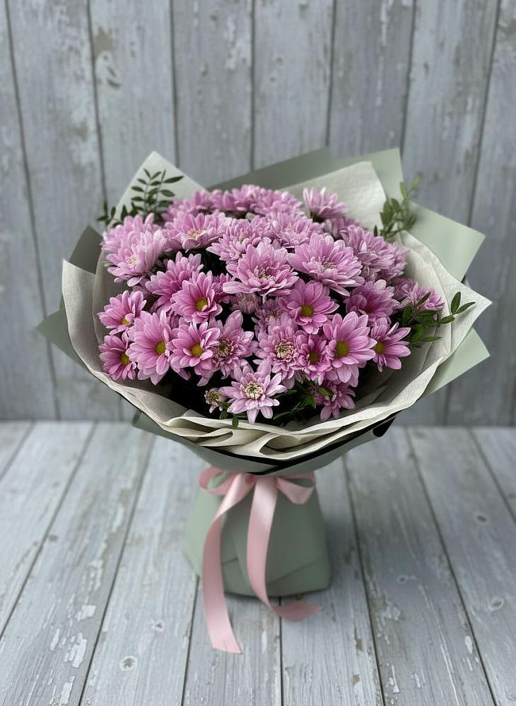 Букет цветов из: Хризантемы в Полярных Зорях