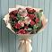 Букет цветов из: Гвоздики и Розы в Полярных Зорях