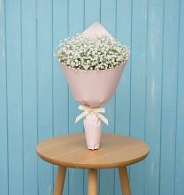 Букет цветов из:  Гипсофила в Полярных Зорях