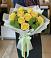 Букет цветов из: Хризантемы и Розы в Полярных Зорях