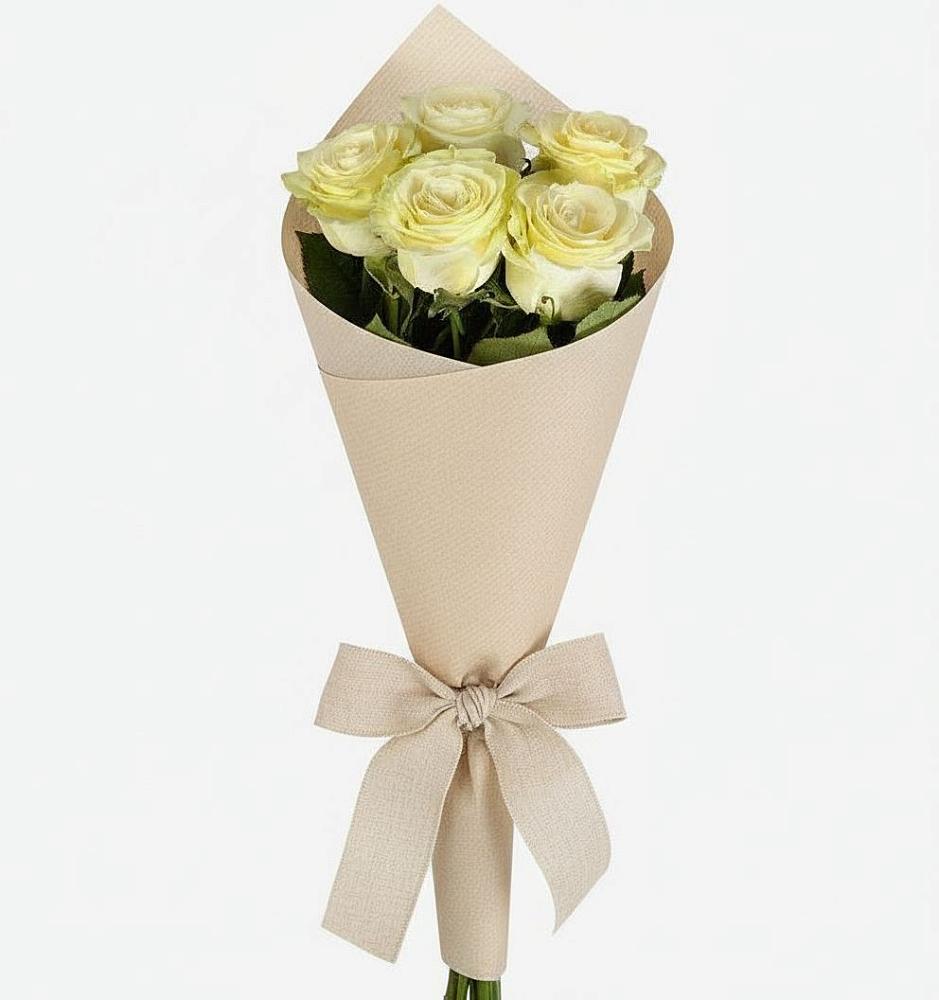 Букет цветов из: Розы в Полярных Зорях