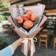 Букет цветов из:  Розы #REPLACE_PRED# Полярных Зорях