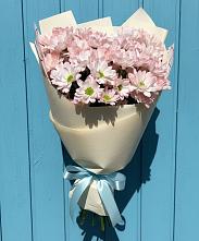 Букет цветов из:  Хризантемы в Полярных Зорях