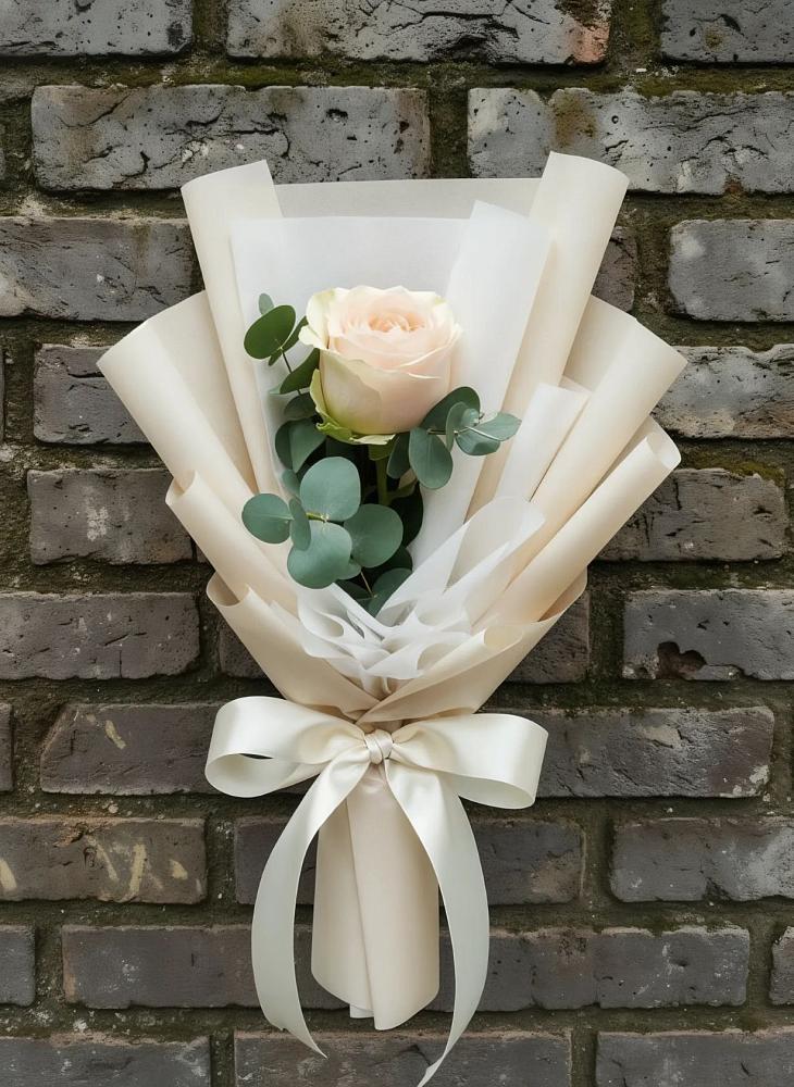 Букет цветов из: Розы в Полярных Зорях