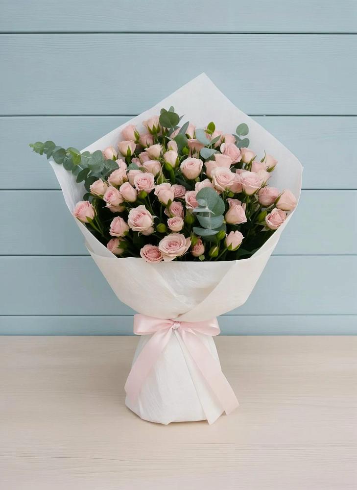 Букет цветов из: Розы в Полярных Зорях