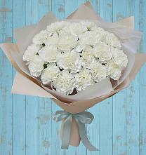 Букет цветов из:  Гвоздики в Полярных Зорях