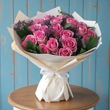 Букет цветов из:  Розы в Полярных Зорях